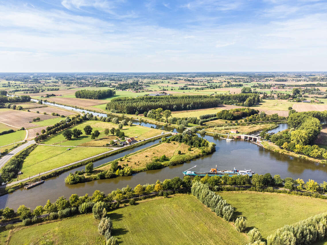 Eilandjes in de Leiestreek (2) -  - Samen waken over ons waterpeil en de belangen voor peddelsport