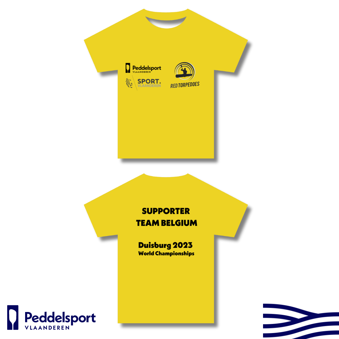Tshirt -  - Stuw jij onze atleten naar de Olympische Spelen?