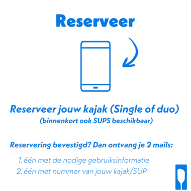 Reserveer een kajak_sup -  - Heel Vlaanderen aan de Peddel met Paddle Share